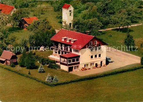 AK / Ansichtskarte Sommenhardt Gasthof Pension Schwarzwaldhof Fliegeraufnahme Sommenhardt