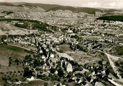 AK / Ansichtskarte Saarburg_Saar Luftkurort Original Fliegeraufnahme Saarburg Saar