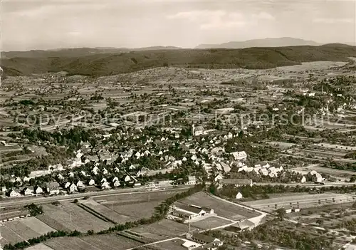 AK / Ansichtskarte Altdorf_Ettenheim Fliegeraufnahme Altdorf Ettenheim