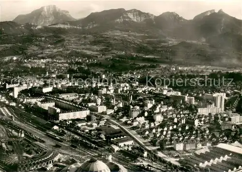 AK / Ansichtskarte Chambery_Savoie Vue aerienne au 1er plan Cite du Paradis et au fond le granier Alpes Chambery Savoie