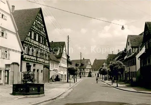 AK / Ansichtskarte Lorch_Wuerttemberg Innenstadt Hauptstrasse Luftkurort Lorch Wuerttemberg