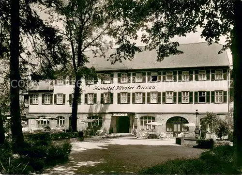 AK / Ansichtskarte Hirsau Kurhotel Kloster Hirsau Hirsau