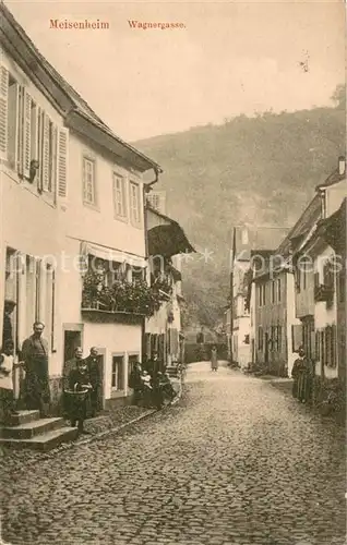 AK / Ansichtskarte Meisenheim_Glan Wagnergasse Meisenheim_Glan