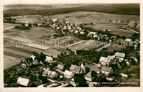 AK / Ansichtskarte Moenchweiler Fliegeraufnahme Moenchweiler