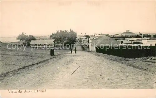 AK / Ansichtskarte Praia_Kap_Verde Vista da Rua da Praia 