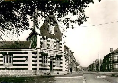 AK / Ansichtskarte Beaurevoir La Poste Rue Gabriel Hanotaux Beaurevoir