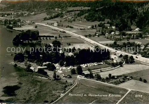 AK / Ansichtskarte Steindorf_Ossiacher_See Fliegeraufnahme Steindorf_Ossiacher_See