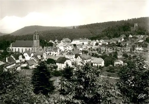 AK / Ansichtskarte Wangenbourg Engenthal Vue generale vers le chateau Wangenbourg Engenthal