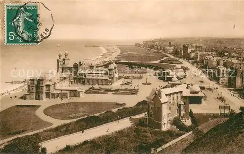 AK / Ansichtskarte Dieppe_Seine Maritime Vue generale prise du Chateau Dieppe Seine Maritime