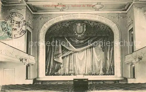 AK / Ansichtskarte Coulommiers Interieur du Theatre Coulommiers