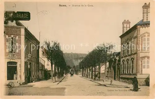 AK / Ansichtskarte Sens_Yonne Avenue de la Gare Sens_Yonne