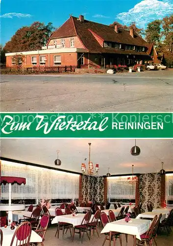 AK / Ansichtskarte Reiningen_Wietzendorf Restaurant Pension zum Wietzetal Reiningen Wietzendorf