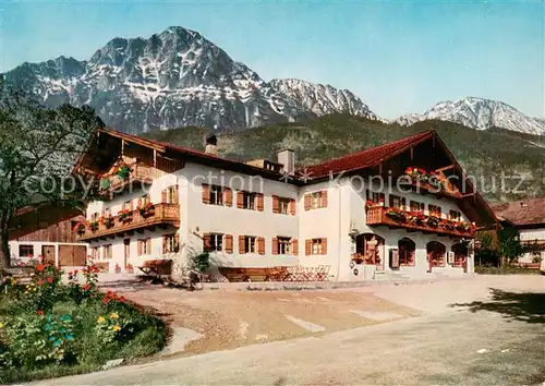 AK / Ansichtskarte Aufham_Chiemgau Haus Kirchner Aufham Chiemgau