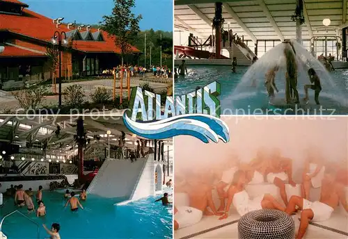 AK / Ansichtskarte Herzogenaurach Atlantis Hallenbad  Herzogenaurach