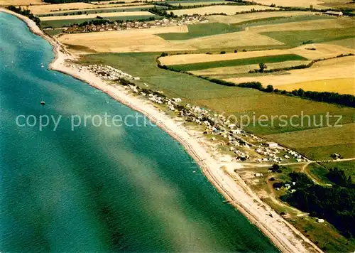 AK / Ansichtskarte Krusendorf_Kiel Campingplatz Groenwohld Fliegeraufnahme Krusendorf Kiel