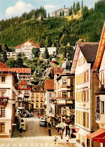 AK / Ansichtskarte Wildbad_Schwarzwald Blick zum Sommerberg Wildbad_Schwarzwald