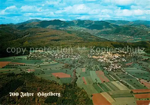 AK / Ansichtskarte Haegelberg Fliegeraufnahme Haegelberg