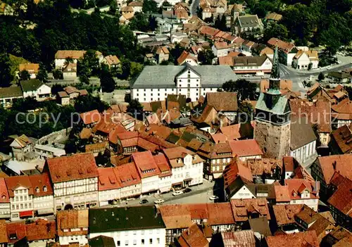 AK / Ansichtskarte Osterode_Harz Innenstadt Fliegeraufnahme Osterode_Harz