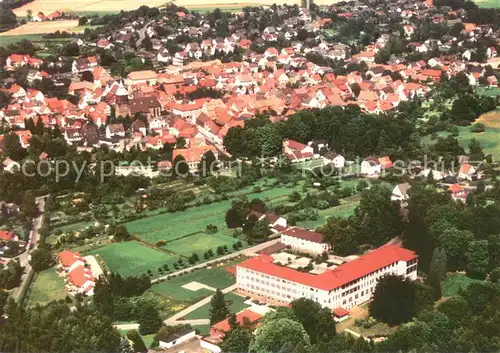 AK / Ansichtskarte Immenhausen_Hessen Fliegeraufnahme  Immenhausen Hessen