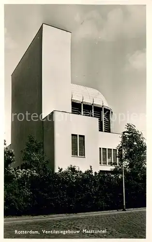 Rotterdam Ventilatiegebouw Maastunnel Rotterdam