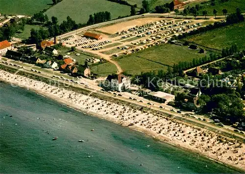 AK / Ansichtskarte Schoenberger_Strand Ostseebad Fliegeraufnahme Schoenberger_Strand