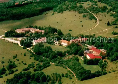 AK / Ansichtskarte Gerolfingen_Gerolfingen Volkshochschule Hesselberg Fliegeraufnahme Gerolfingen Gerolfingen