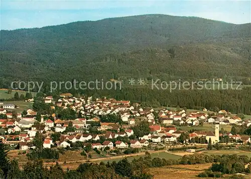 AK / Ansichtskarte Frauenau Erholungsort am Fusse des Rachel Bayerischer Wald Fliegeraufnahme Frauenau