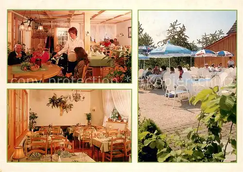 AK / Ansichtskarte oedsbach Gasthaus Almstueble Gastraeume Terrasse oedsbach