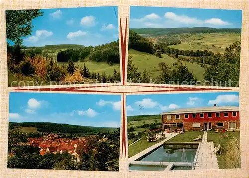 AK / Ansichtskarte Dallau Panorama Naturheil Sanatorium Dr Dorschner Dallau