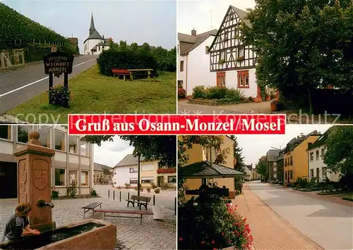 Osann Monzel Ortspartien Brunnen Osann Monzel