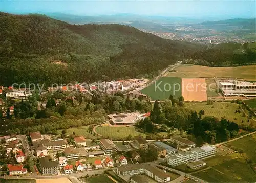 AK / Ansichtskarte Reinhardshausen Klinik und Kurpark Fliegeraufnahme Reinhardshausen