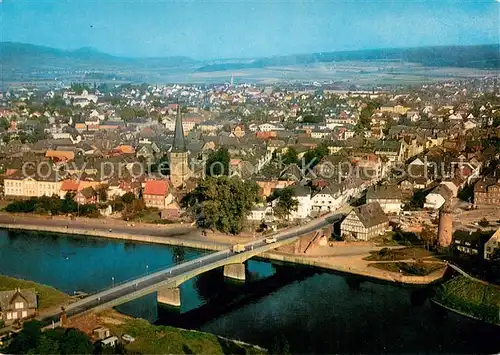 AK / Ansichtskarte Holzminden_Weser Fliegeraufnahme Holzminden Weser