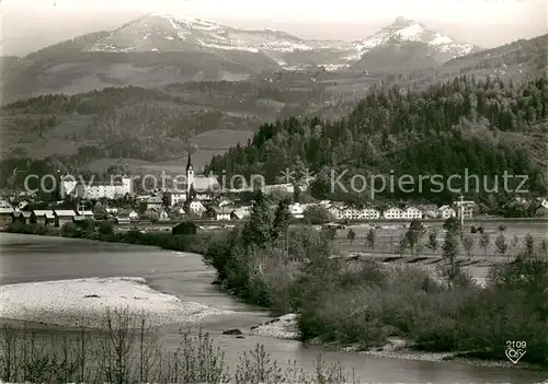 AK / Ansichtskarte Golling_Salzach mit Schenken und Schmittenstein Golling Salzach