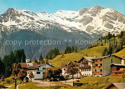 AK / Ansichtskarte Badgastein Wetzlgut Hotel Mitteregger mit Radhausberg Badgastein