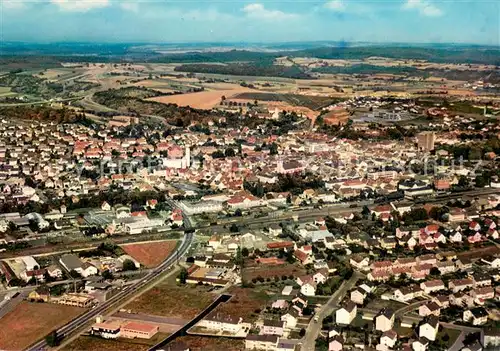 AK / Ansichtskarte Sinsheim_Elsenz Fliegeraufnahme Sinsheim Elsenz