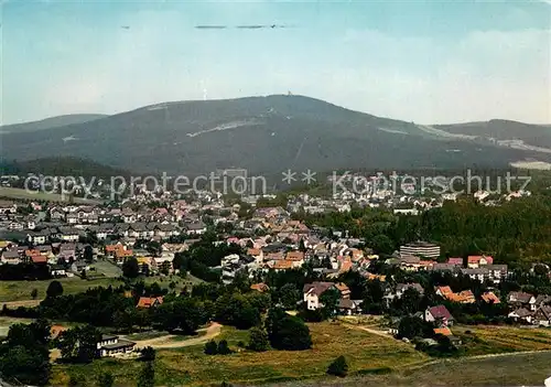 AK / Ansichtskarte Braunlage Fliegeraufnahme Braunlage