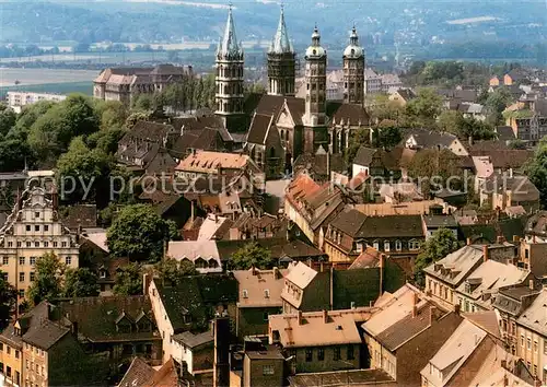 AK / Ansichtskarte Naumburg_Saale Dom und Stadtansicht von Suedosten Naumburg_Saale