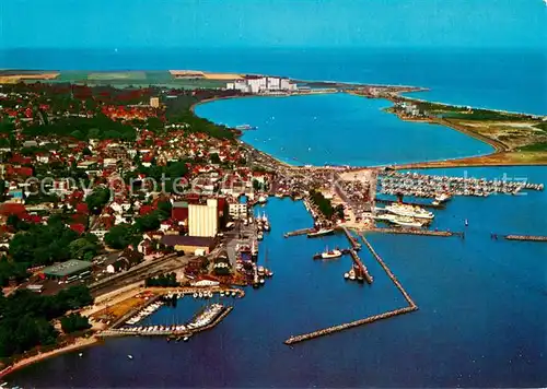 AK / Ansichtskarte Heiligenhafen_Ostseebad Fliegeraufnahme Heiligenhafen_Ostseebad