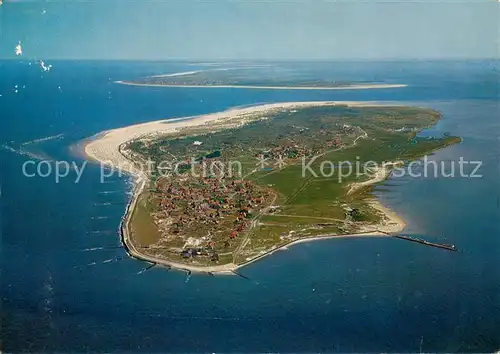 AK / Ansichtskarte Baltrum_Nordseebad Fliegeraufnahme Baltrum_Nordseebad