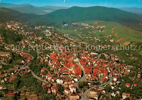 AK / Ansichtskarte Bad_Wildungen Fliegeraufnahme mit Altstadt und Kurviertel Bad_Wildungen