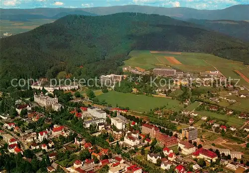 AK / Ansichtskarte Bad_Wildungen Fliegeraufnahme mit Kurviertel Bad_Wildungen