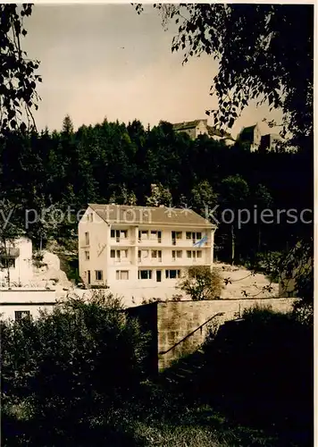 AK / Ansichtskarte Bad_Neustadt Kurpension Haus Sonnenschein Bad_Neustadt