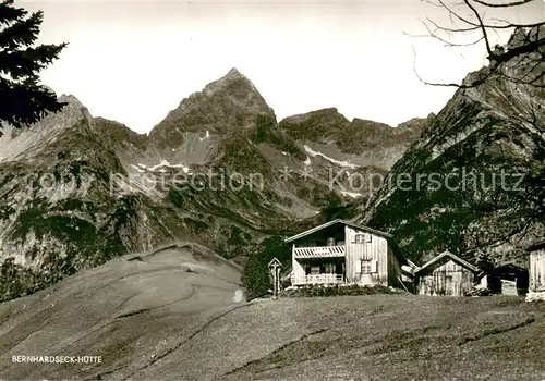 AK / Ansichtskarte Bernhardseck Huette mit Gr Krottenkopf 