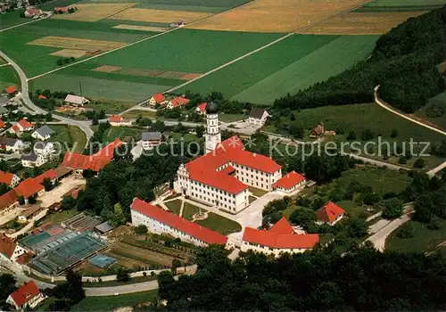 AK / Ansichtskarte Moenchsdeggingen Kloster der Mariannhiller Missionare Fliegeraufnahme Moenchsdeggingen