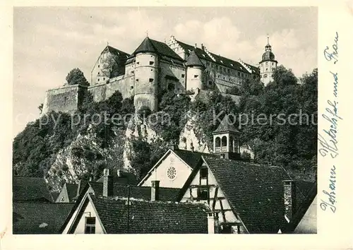 AK / Ansichtskarte Heidenheim_Brenz Schloss Hellenstein Heidenheim Brenz