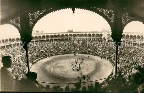 AK / Ansichtskarte Madrid_Spain Plaza de Toros Madrid Spain