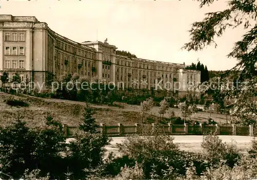 AK / Ansichtskarte Erlabrunn_Erzgebirge Bergarbeiter Krankenhaus Erlabrunn_Erzgebirge