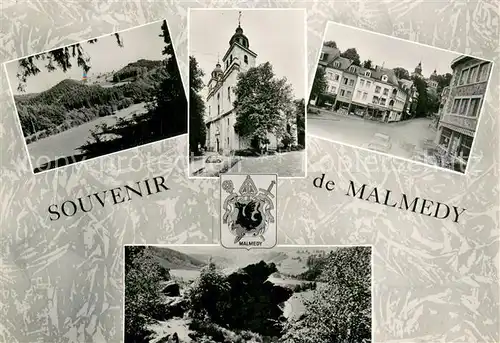 AK / Ansichtskarte Malmedy_Wallonie Vue partielle Malmedy Wallonie