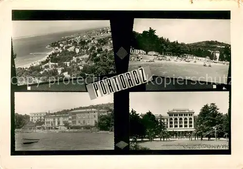 Portoroz Kuestenpanorama Strand Hotels Portoroz