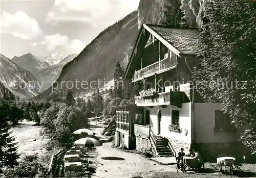 Mayrhofen_Zillertal Gasthof Klaushof im Zillergrund Zillertaler Alpen Mayrhofen_Zillertal